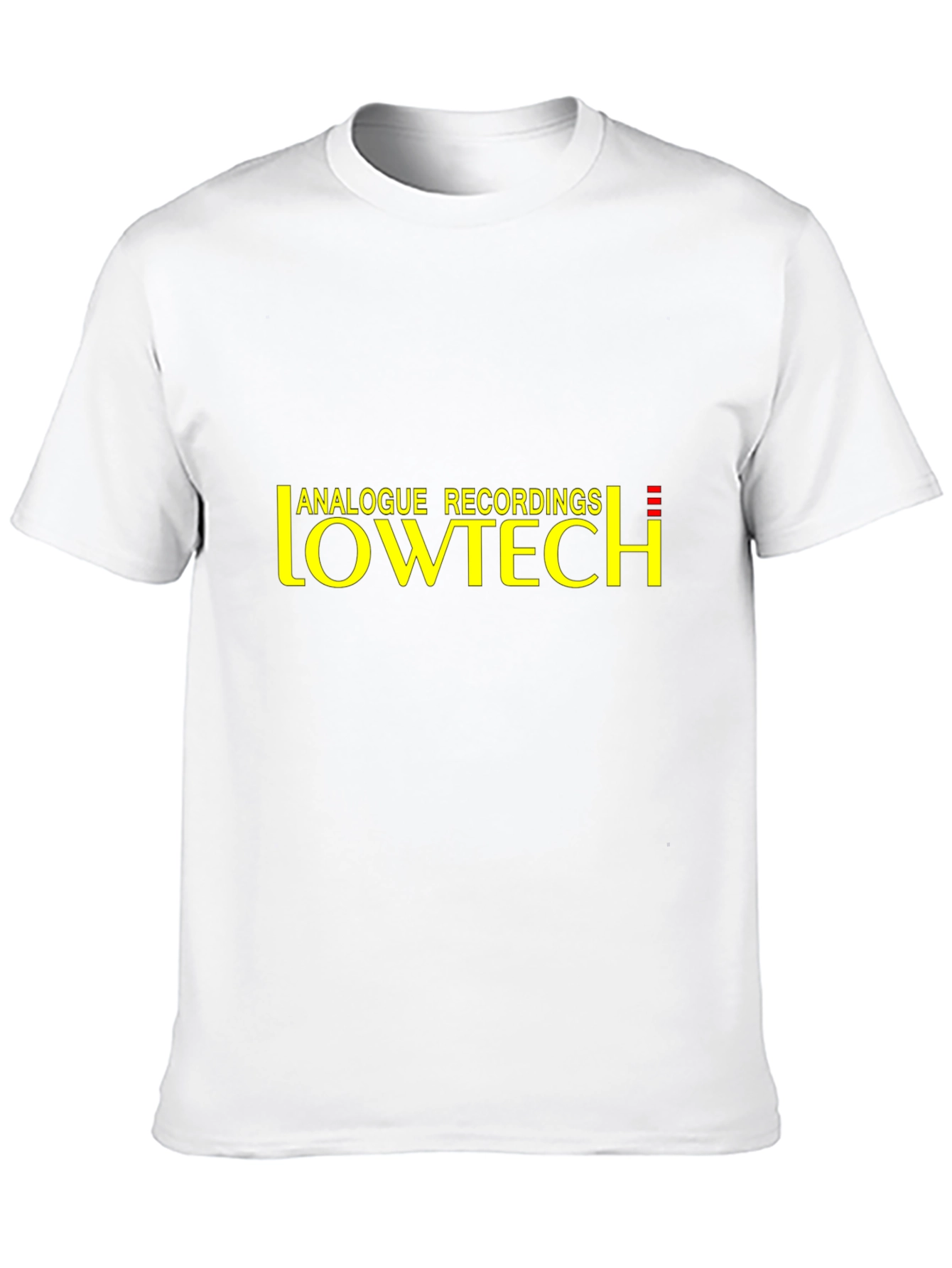 Analogue Recordings Lowtech Black T-Shirt