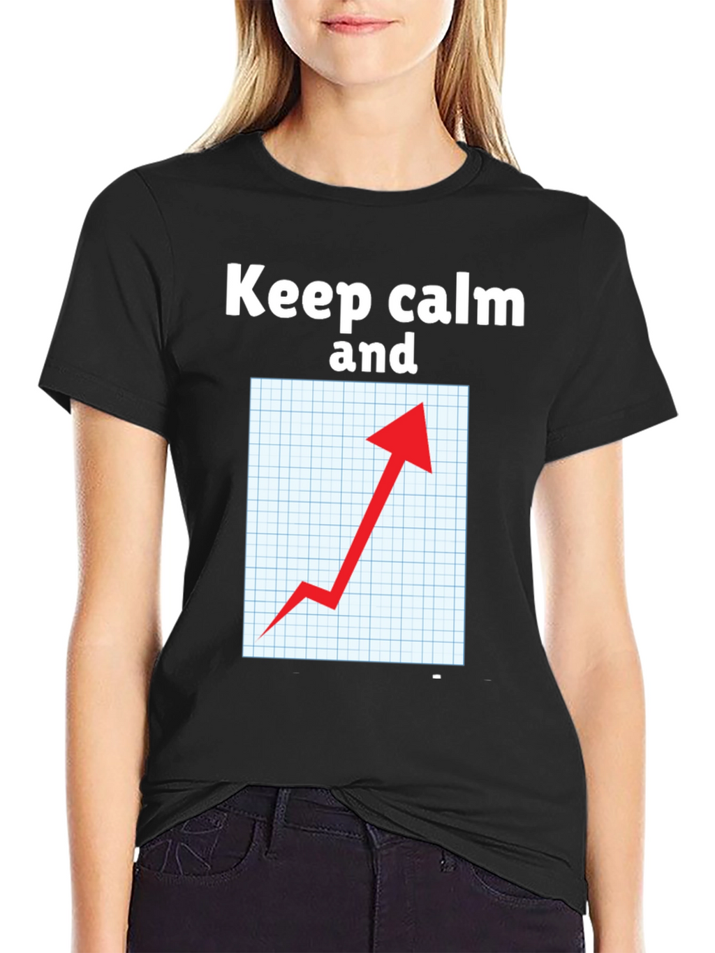 Keep Calm Graph Up T-Shirt