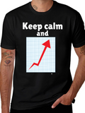Keep Calm Graph Up T-Shirt