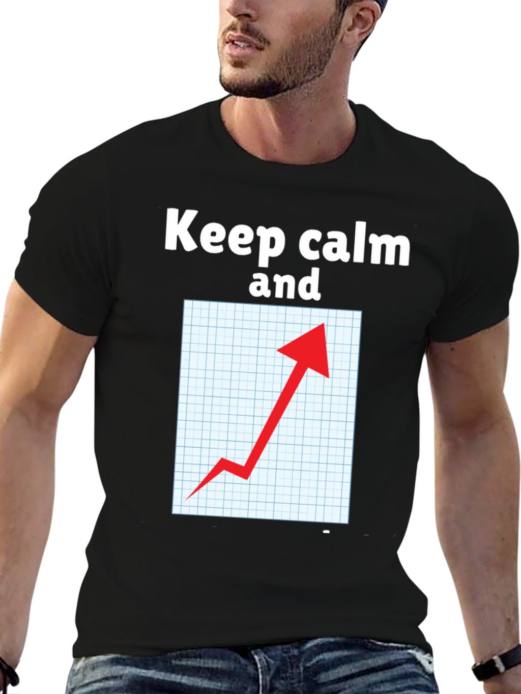Keep Calm Graph Up T-Shirt