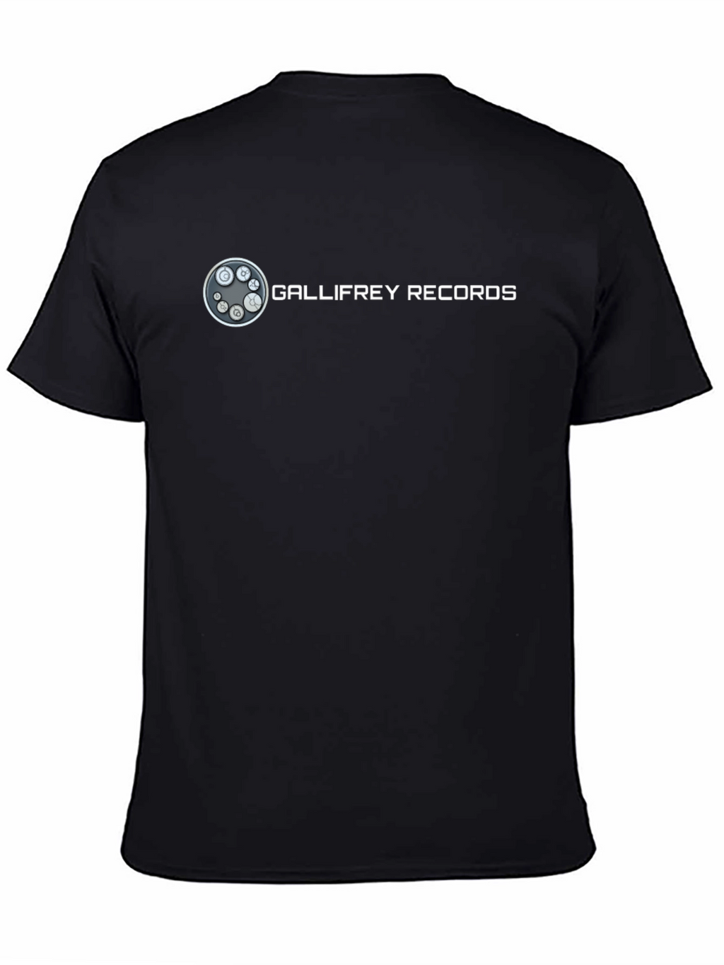 Gallifrey Records Graphic T-Shirt - Black