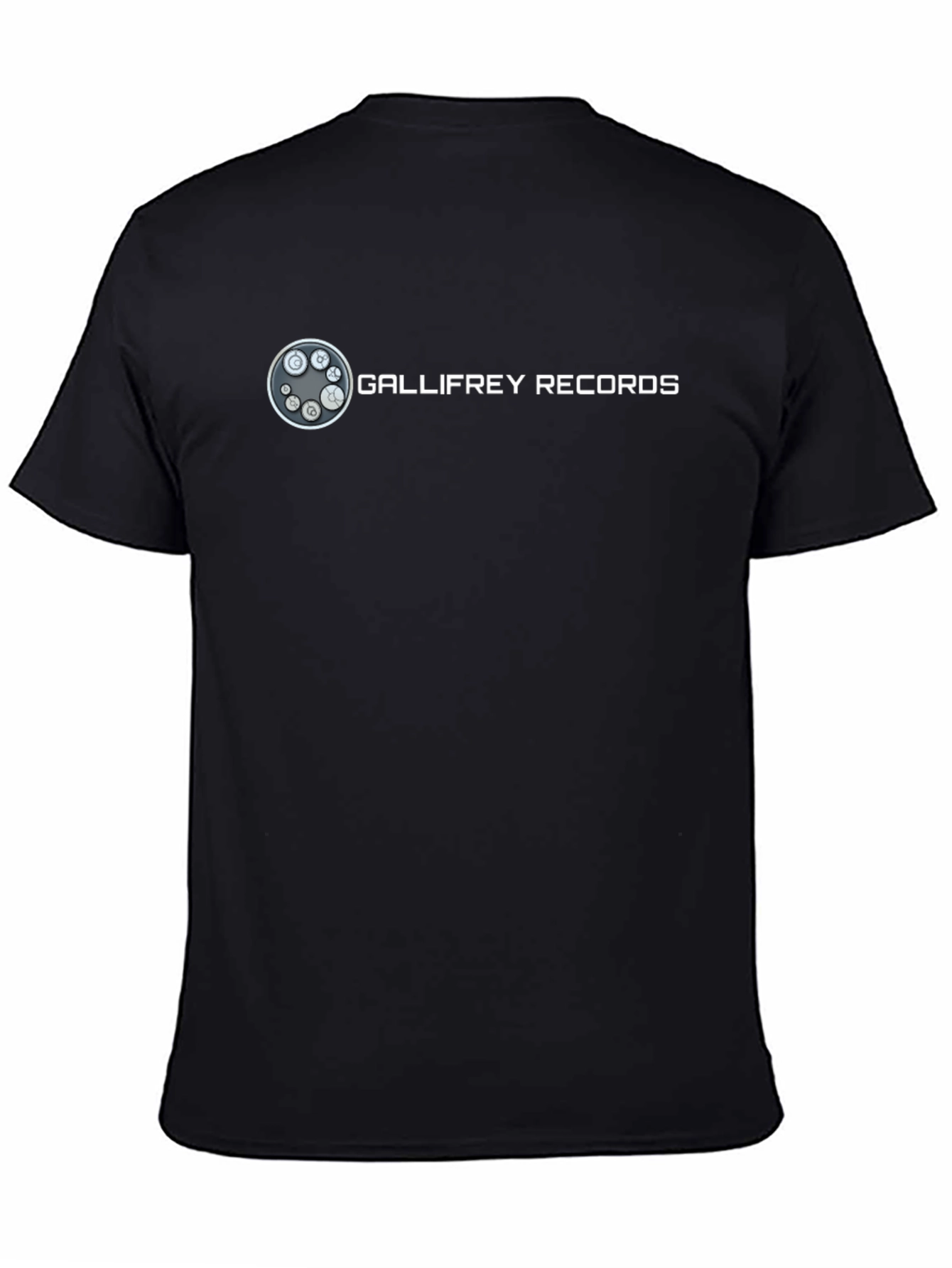Gallifrey Records Graphic T-Shirt - Black