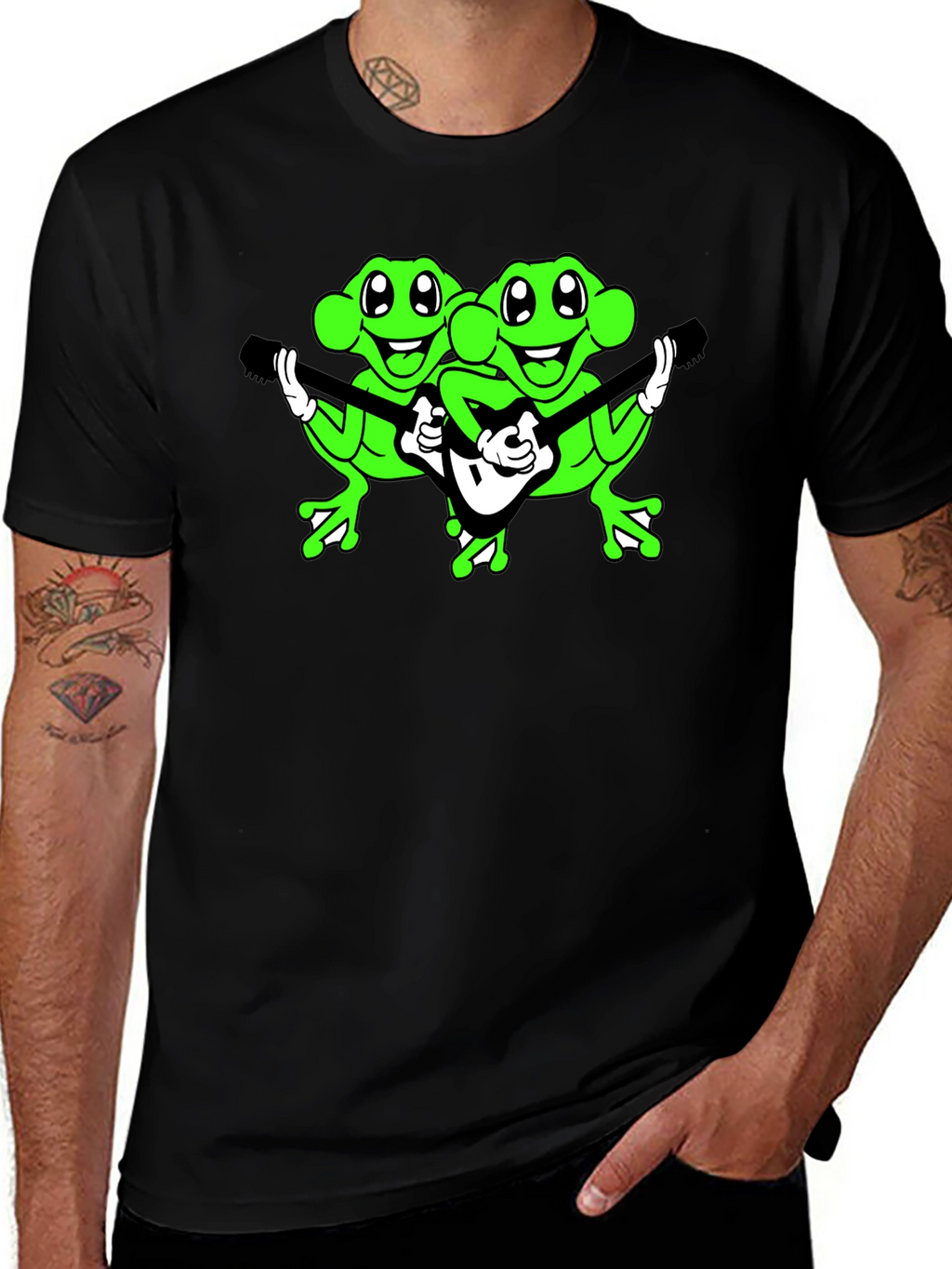 Frog Band T-Shirt - Rock On!