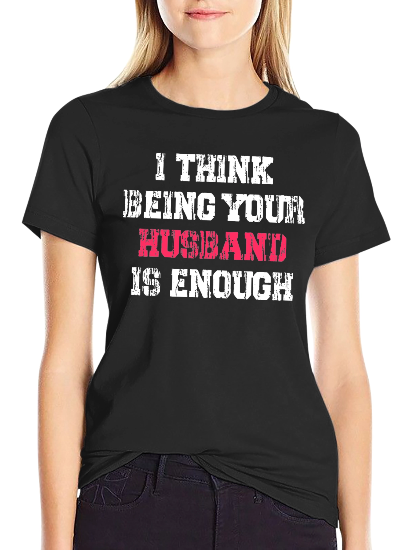 Husband Enough Graphic Tee - Humorous Mens T-Shirt