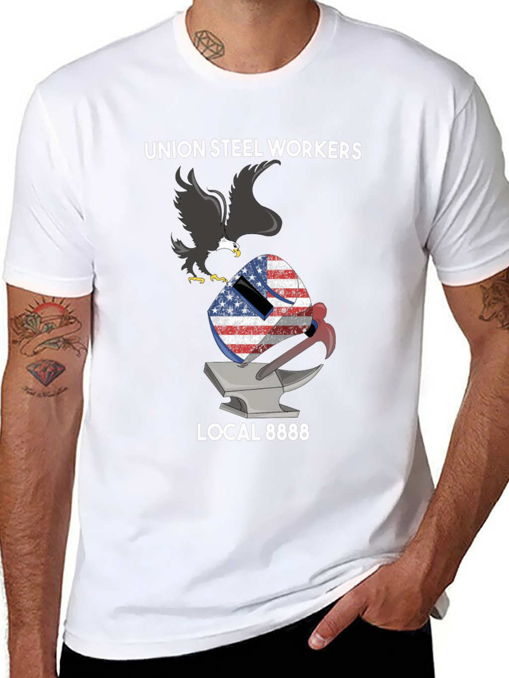 Union Steel Workers Local 888 T-Shirt