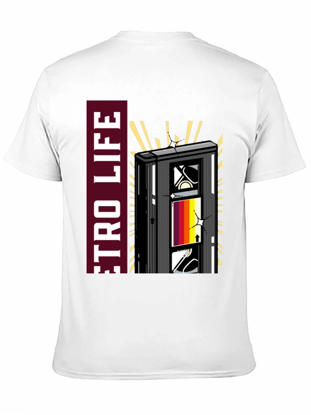 Retro Life Cassette T-Shirt