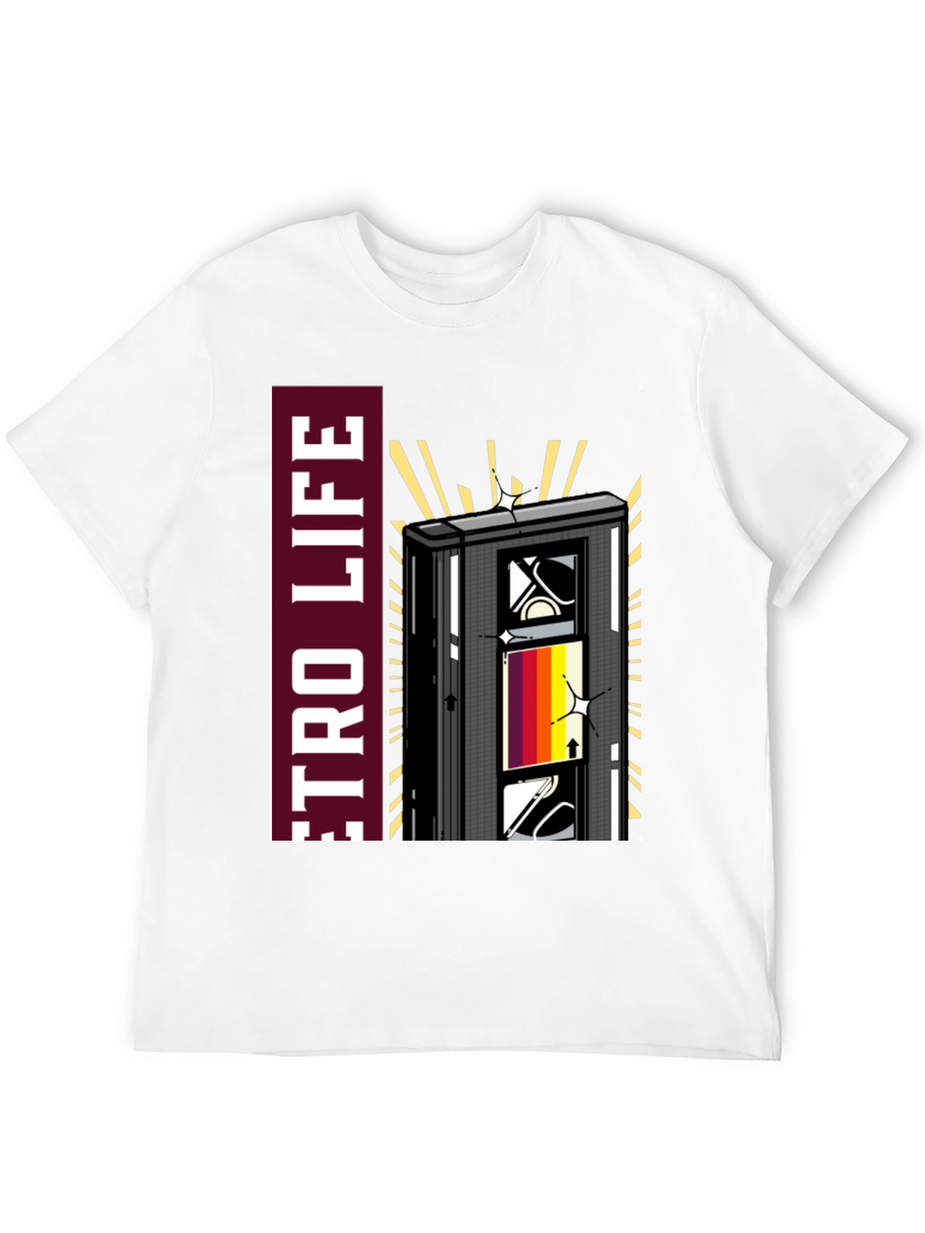 Retro Life Cassette T-Shirt