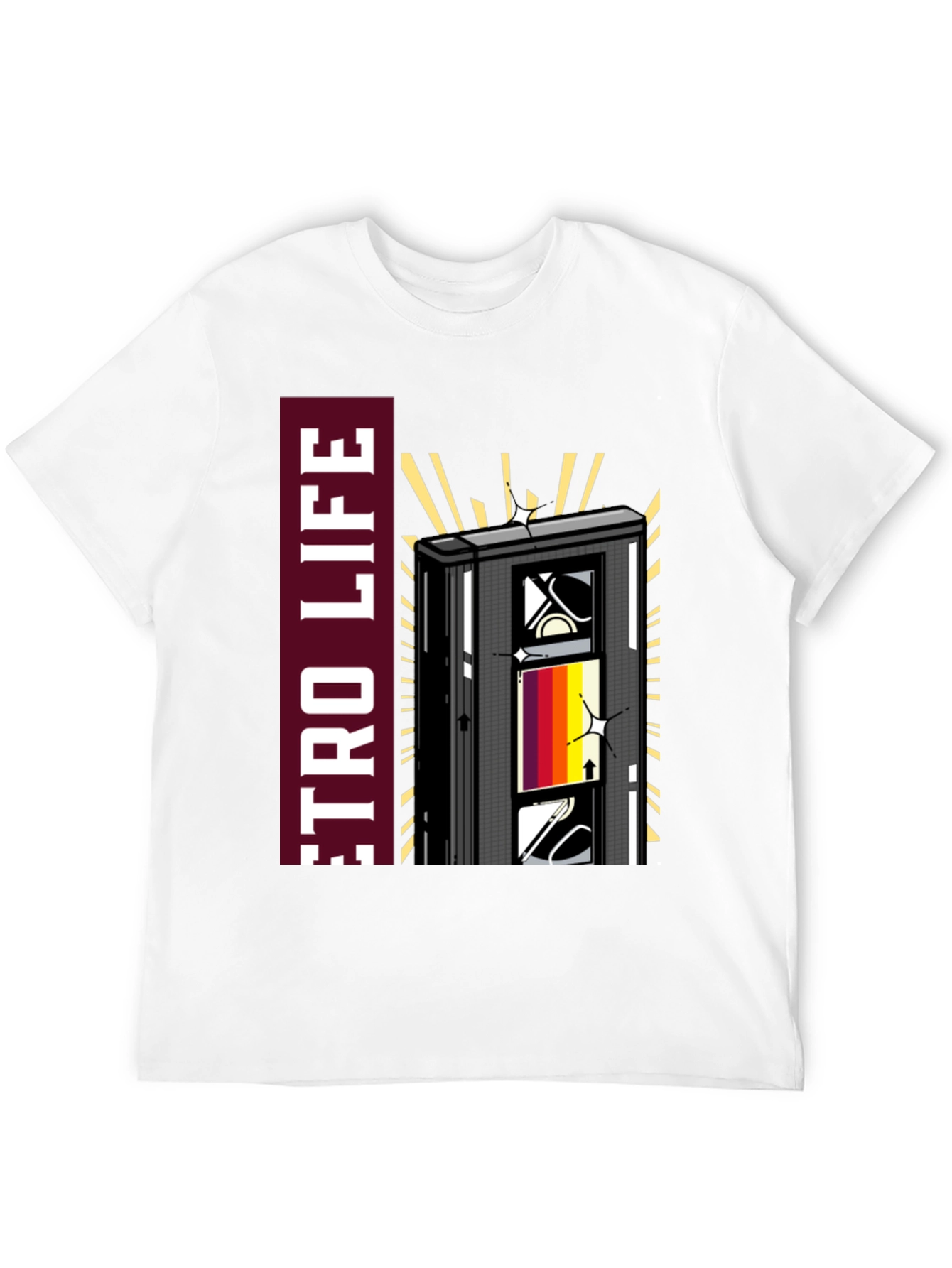 Retro Life Cassette T-Shirt