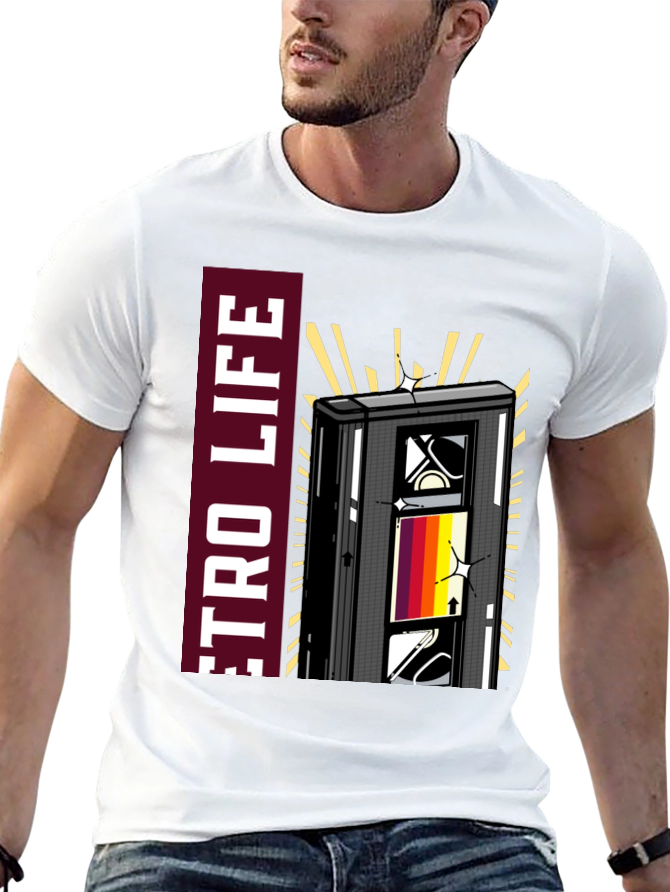 Retro Life Cassette T-Shirt