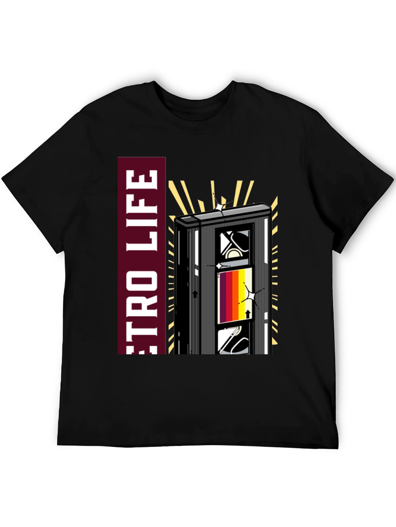 Retro Life Cassette T-Shirt