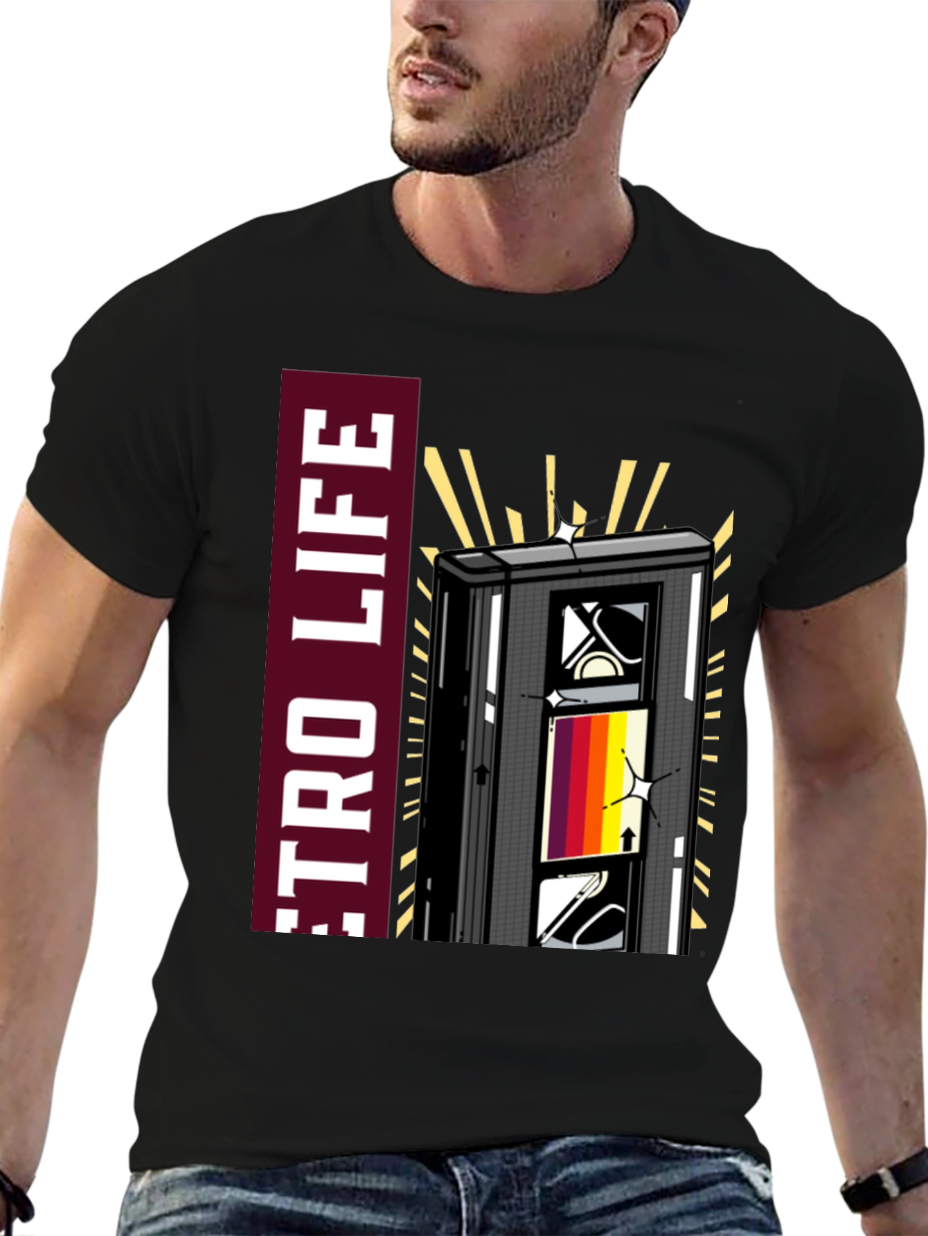 Retro Life Cassette T-Shirt