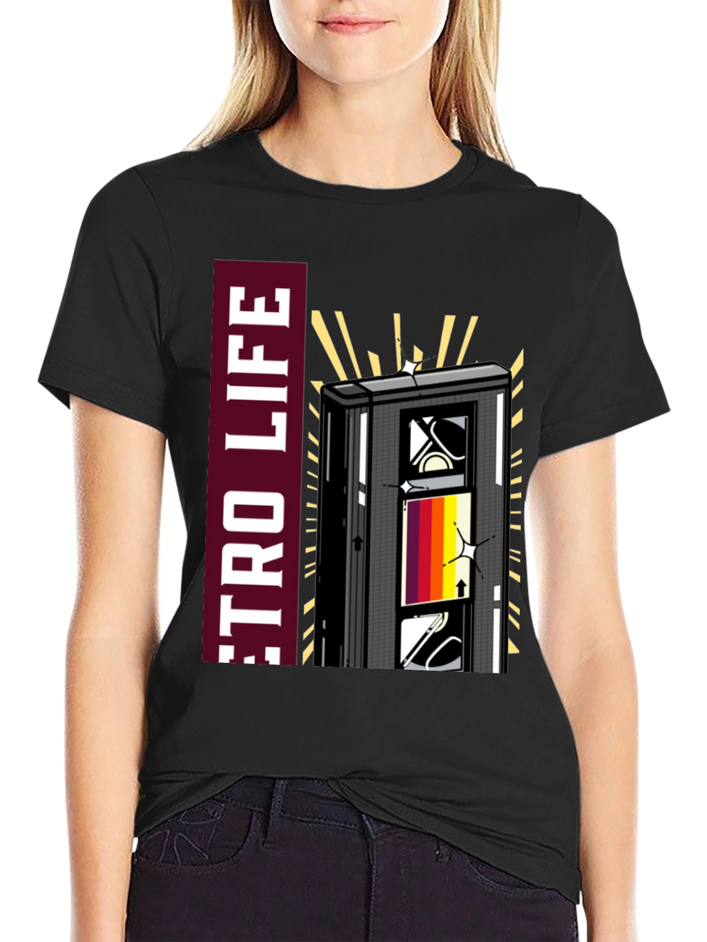 Retro Life Cassette T-Shirt