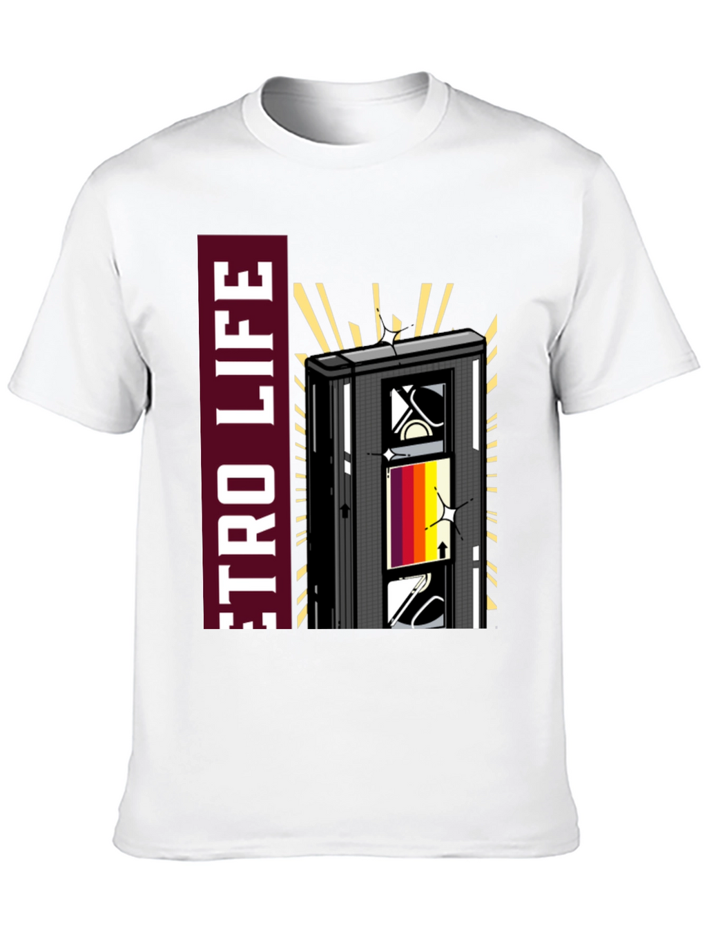 Retro Life Cassette T-Shirt
