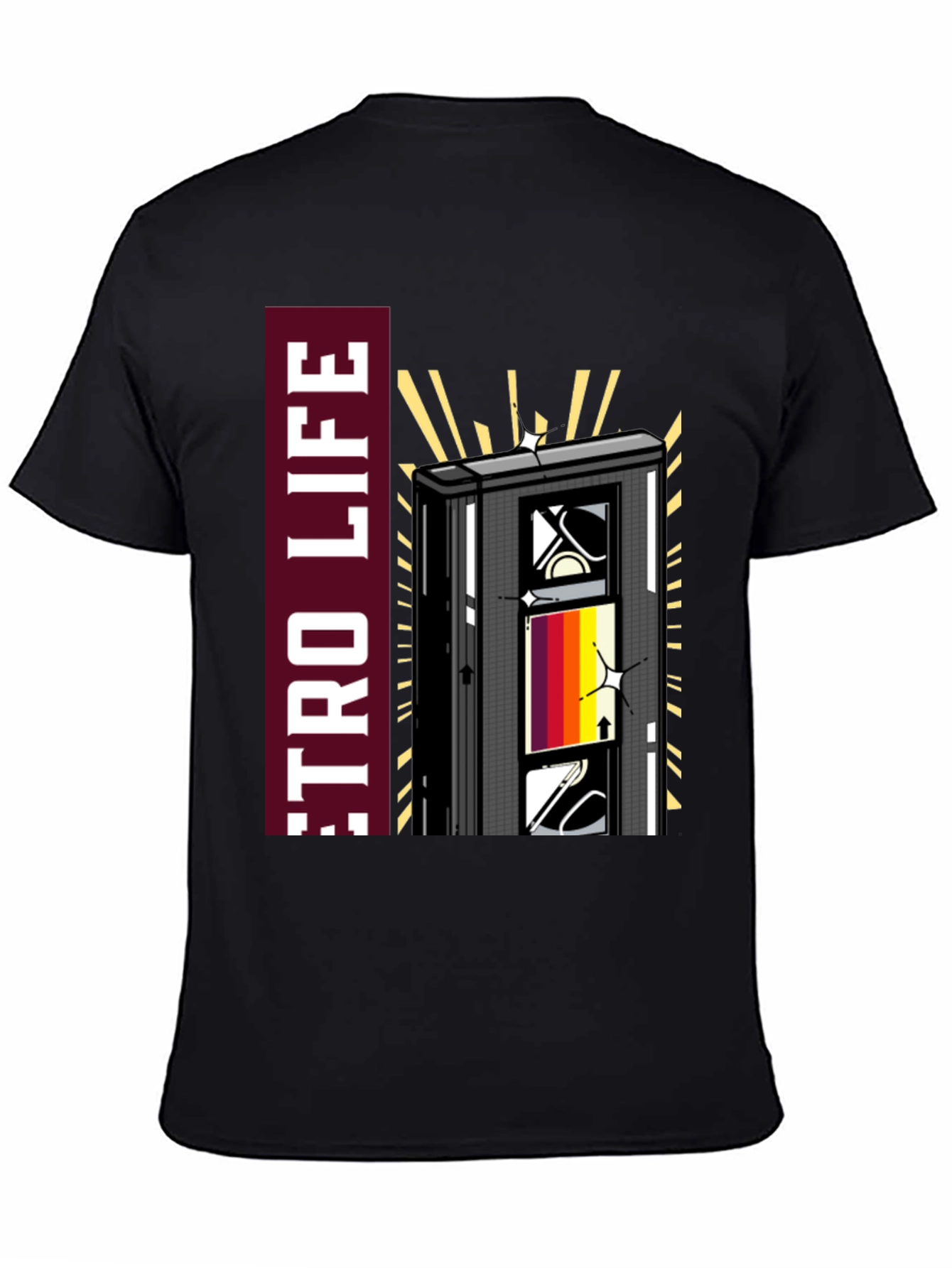 Retro Life Cassette T-Shirt