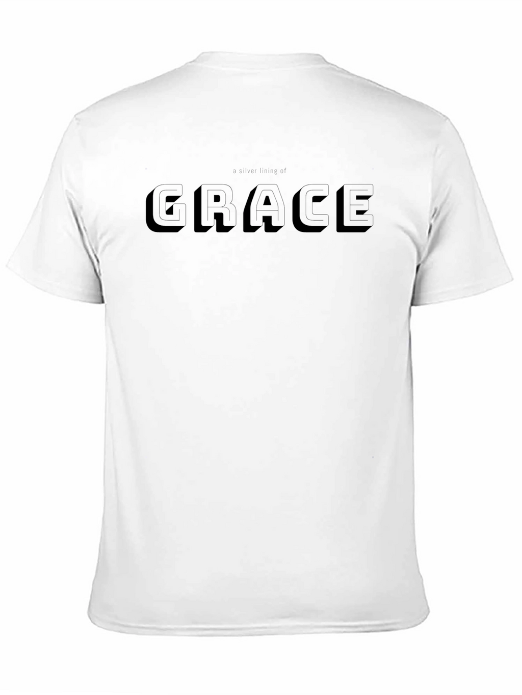 Grace Embossed T-Shirt - Premium Casual Wear