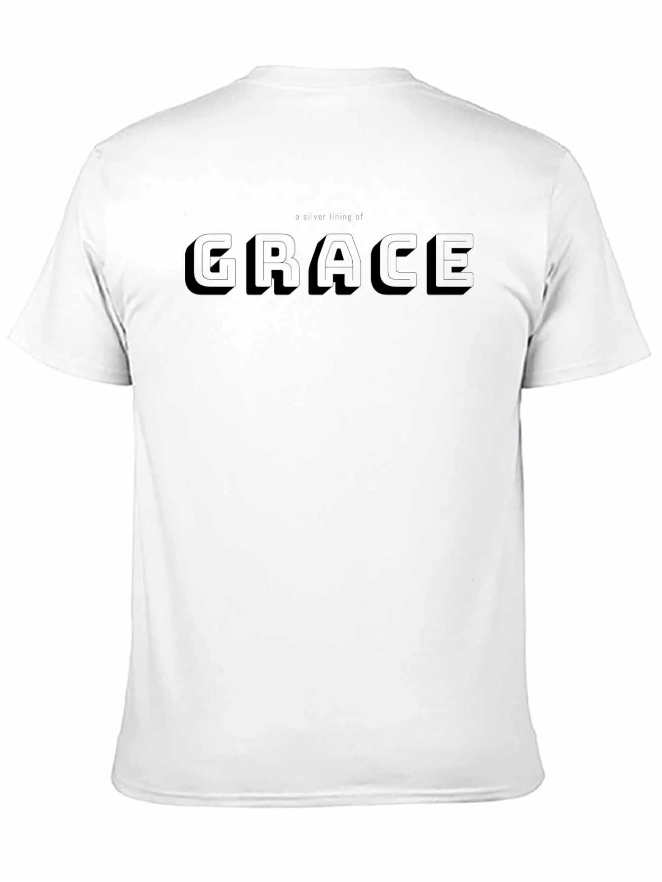 Grace Embossed T-Shirt - Premium Casual Wear