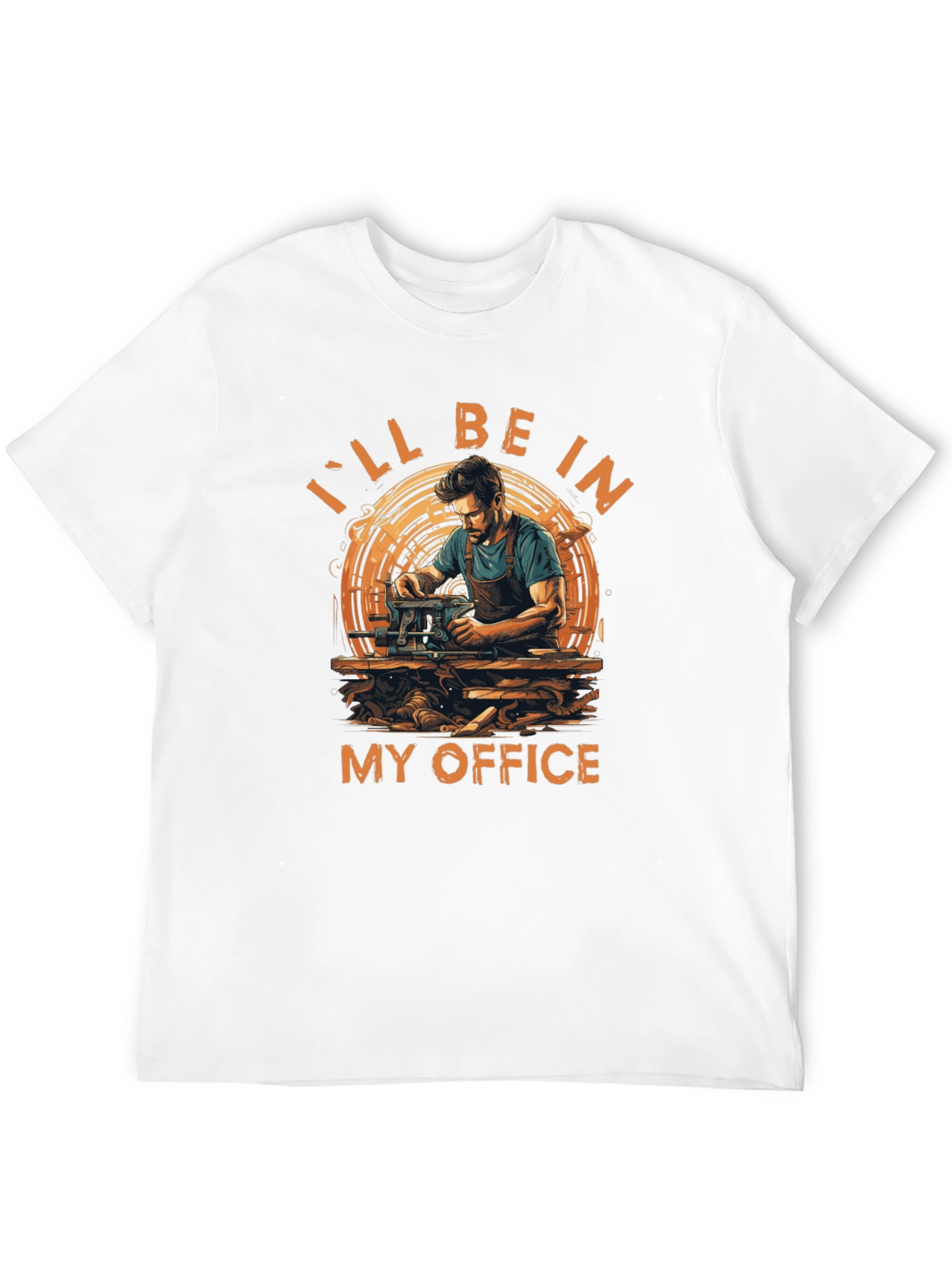 Ill Be In My Office Woodworker T-Shirt
