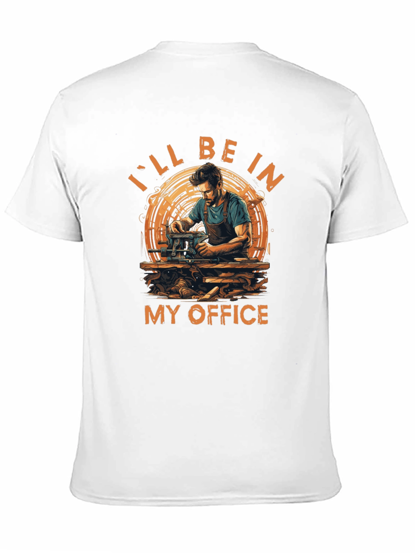 Ill Be In My Office Woodworker T-Shirt