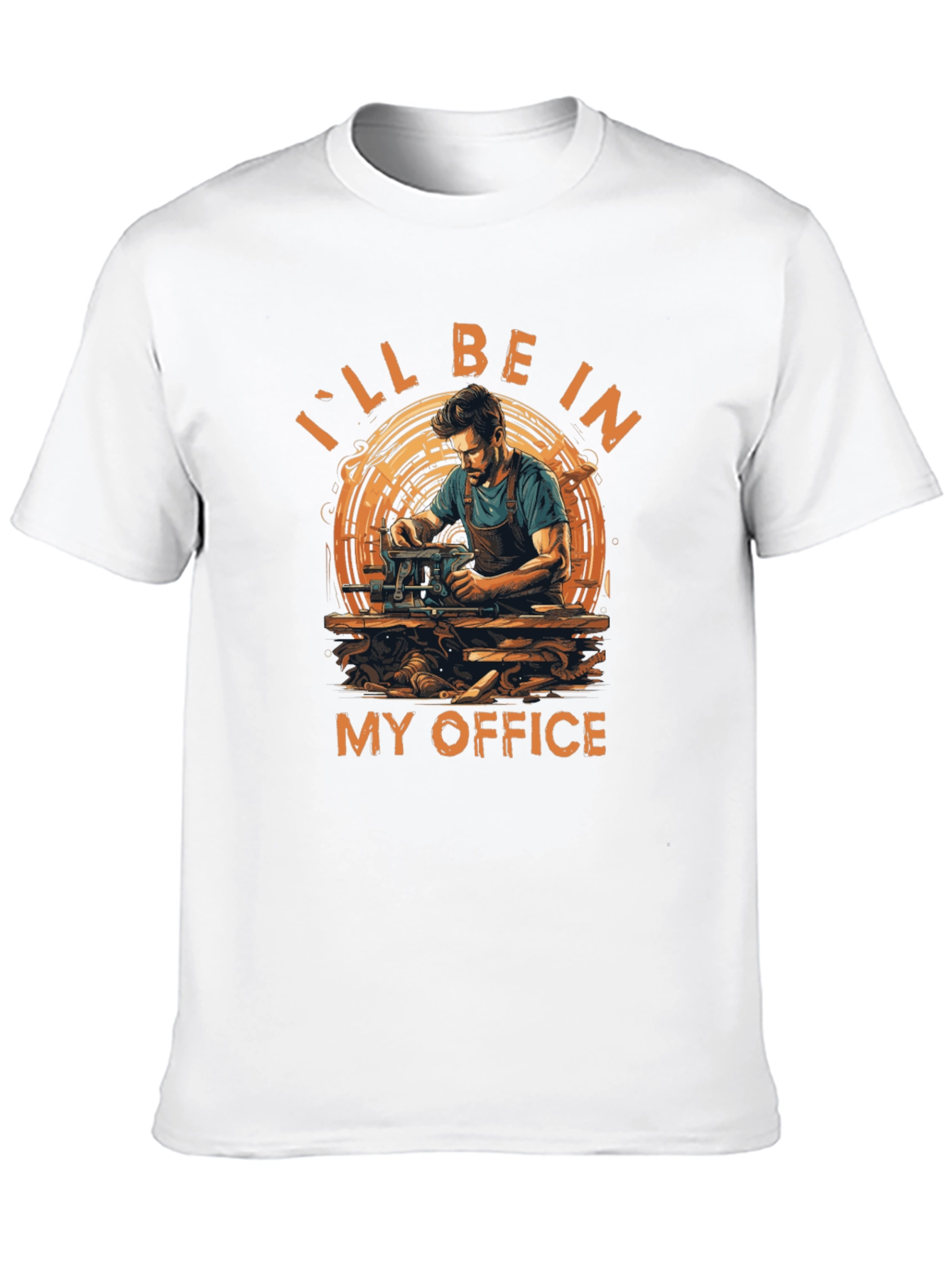 Ill Be In My Office Woodworker T-Shirt