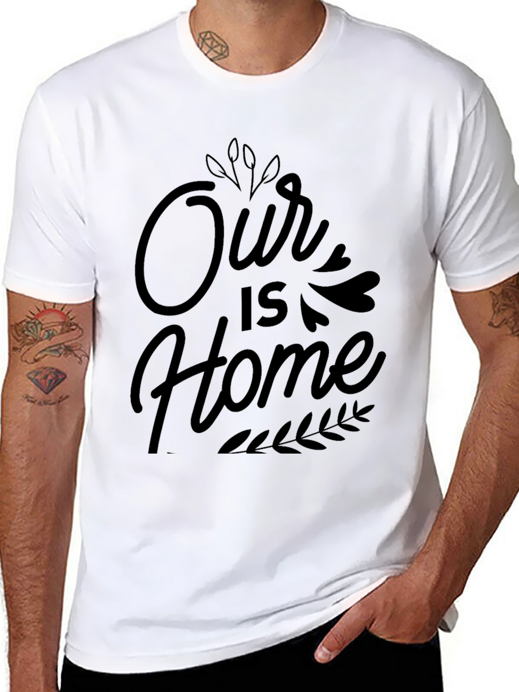 Our Home T-Shirt - Stylish Graphic Tee