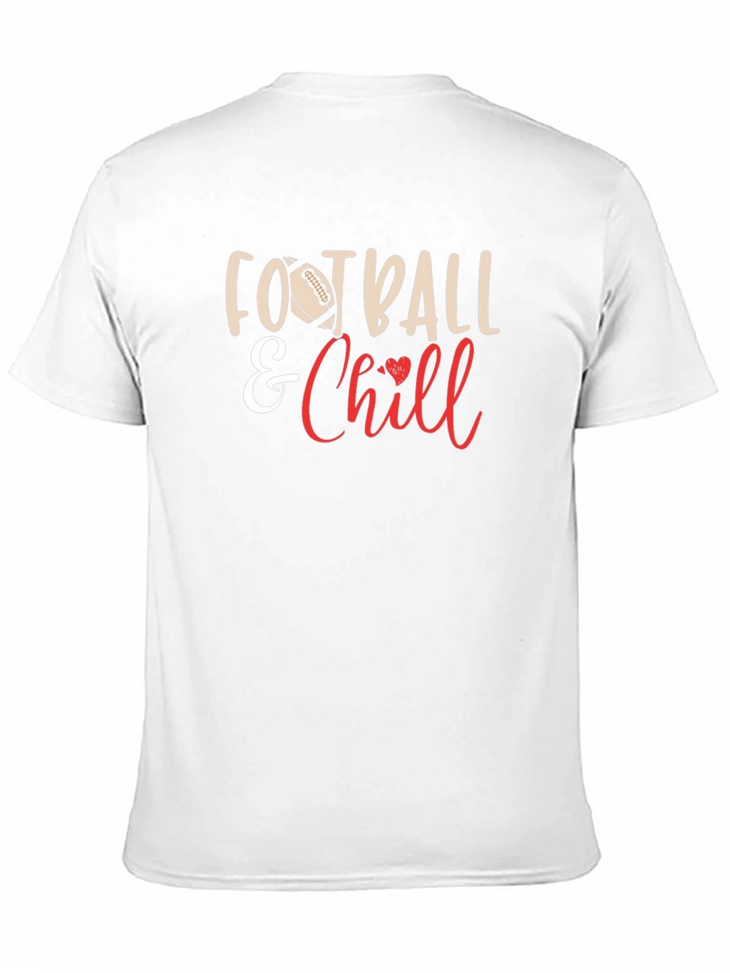 Football & Chill Graphic T-Shirt
