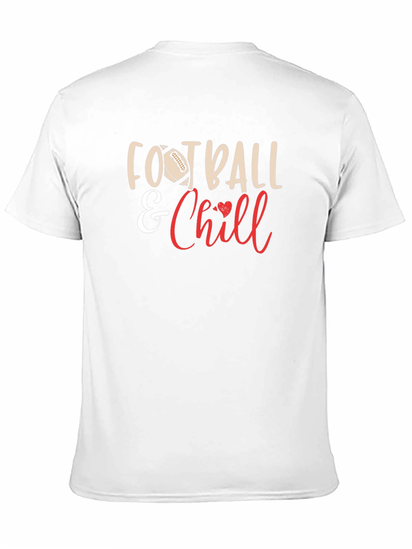 Football & Chill Graphic T-Shirt