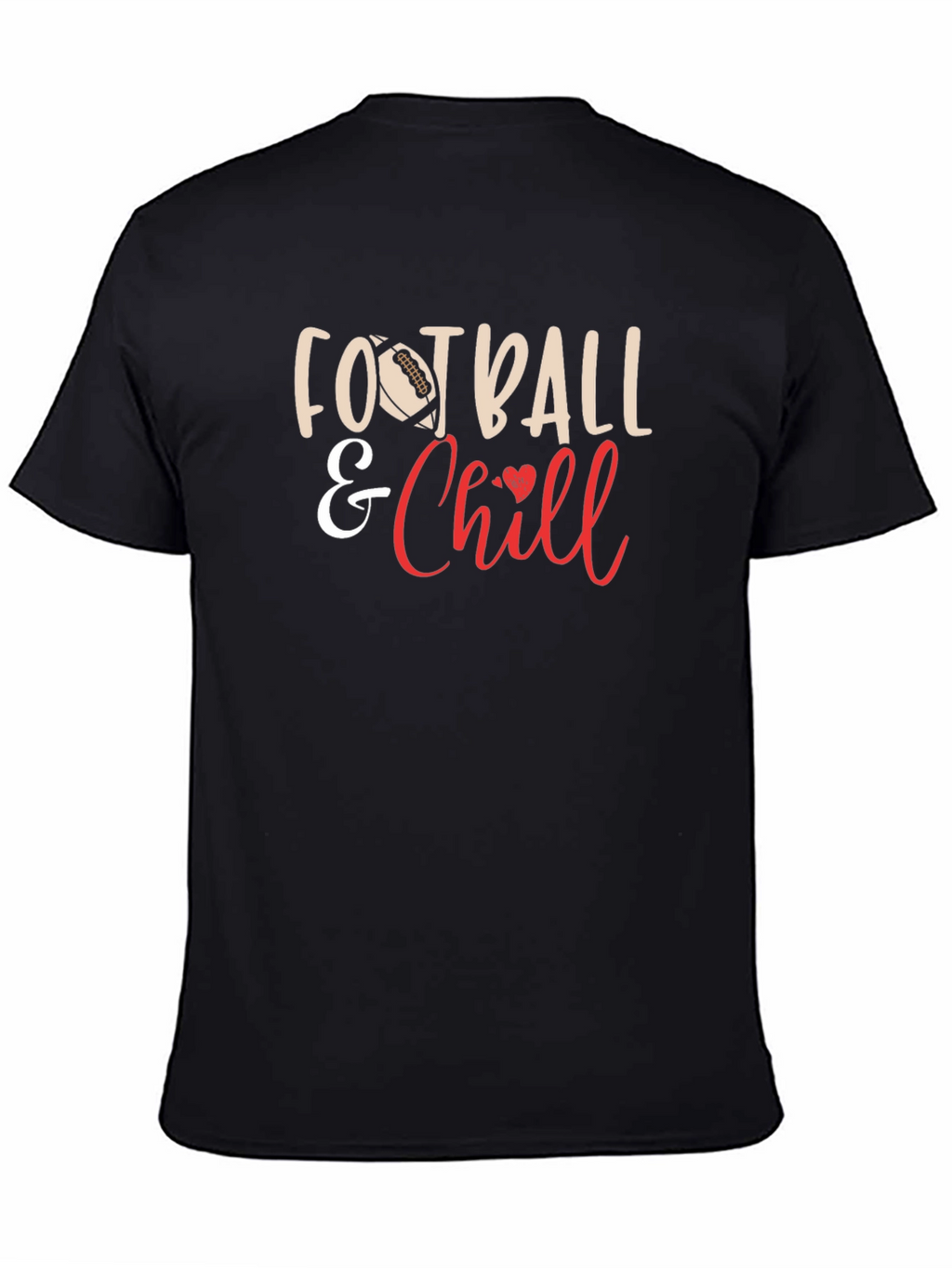 Football & Chill Graphic T-Shirt