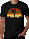 Retro Sunset Motocross T-Shirt