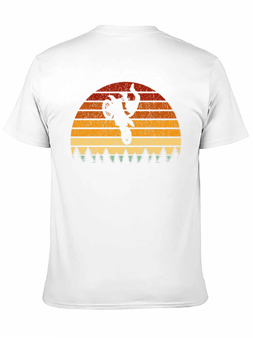 Retro Sunset Motocross T-Shirt