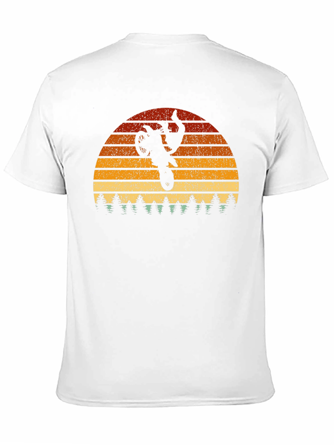 Retro Sunset Motocross T-Shirt