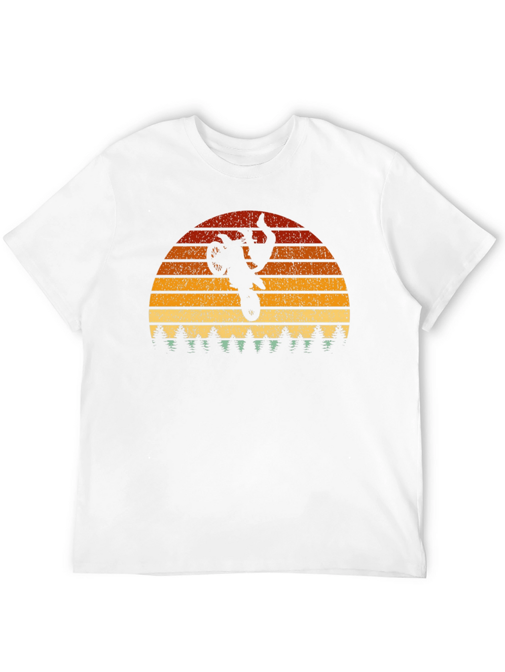 Retro Sunset Motocross T-Shirt
