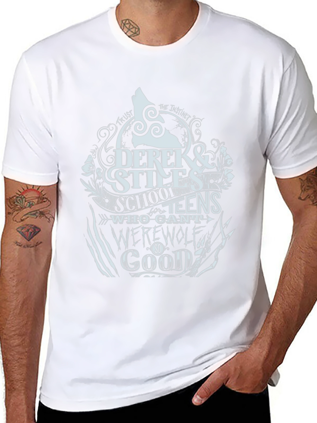Derek & Stiles Teen Wolf T-Shirt