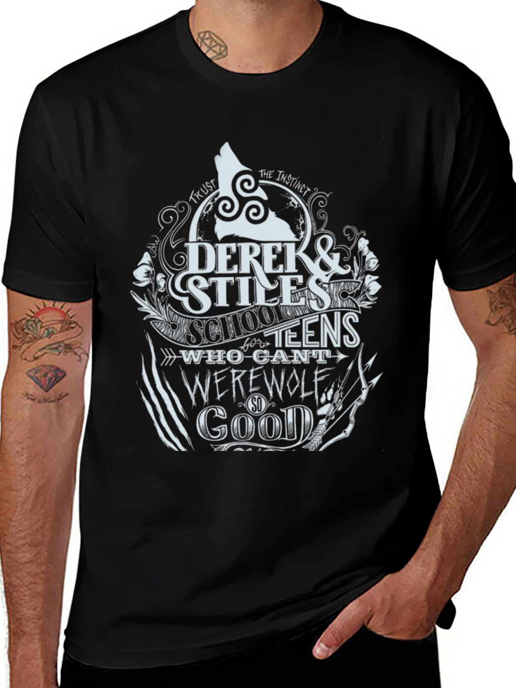 Derek & Stiles Teen Wolf T-Shirt