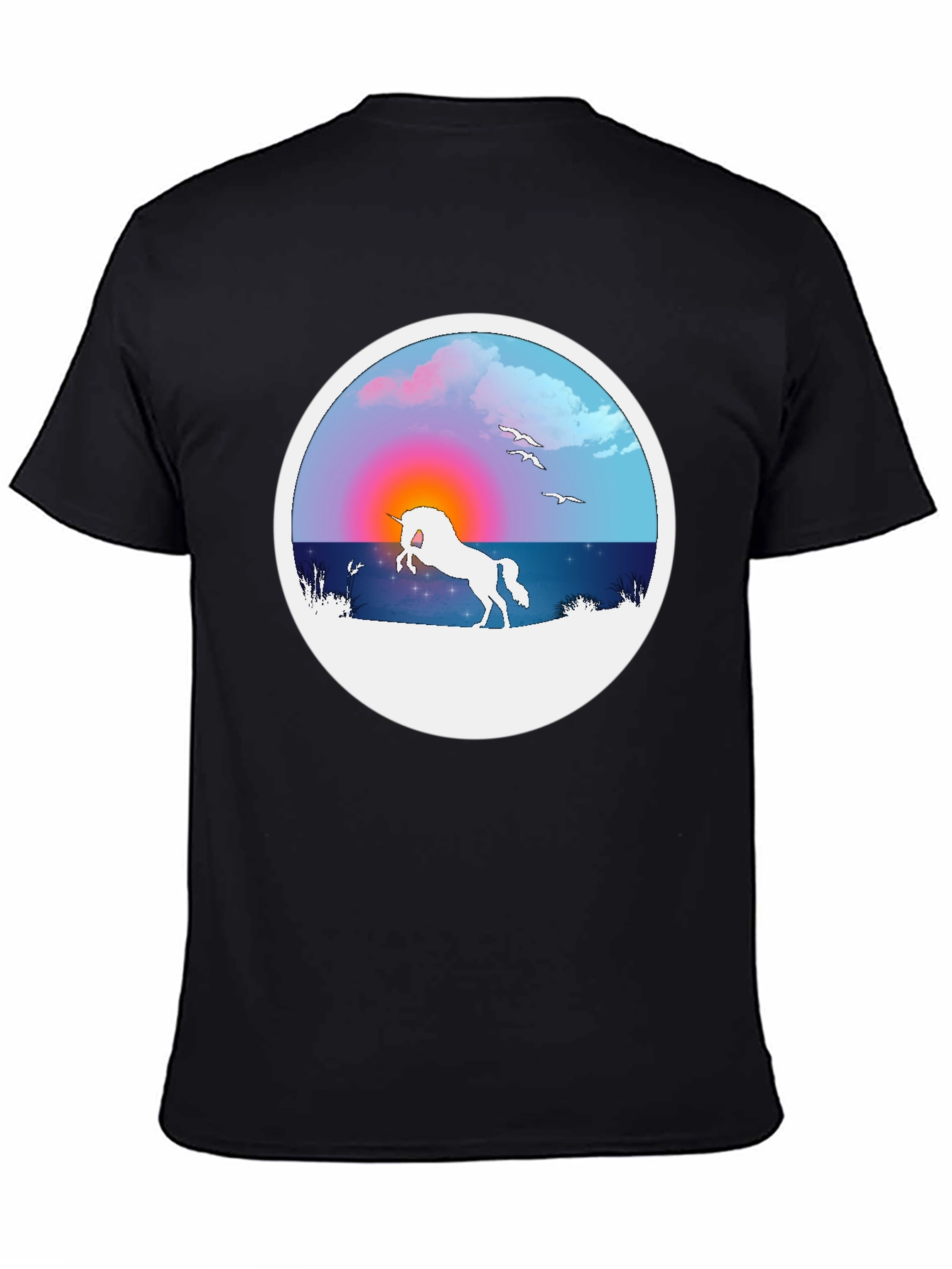 Unicorn Sunset Graphic Tee