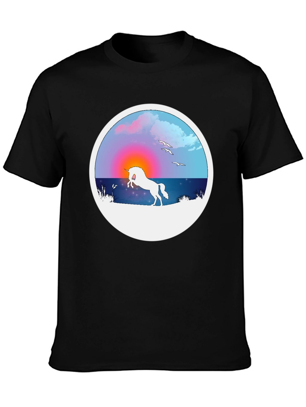 Unicorn Sunset Graphic Tee