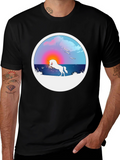 Unicorn Sunset Graphic Tee