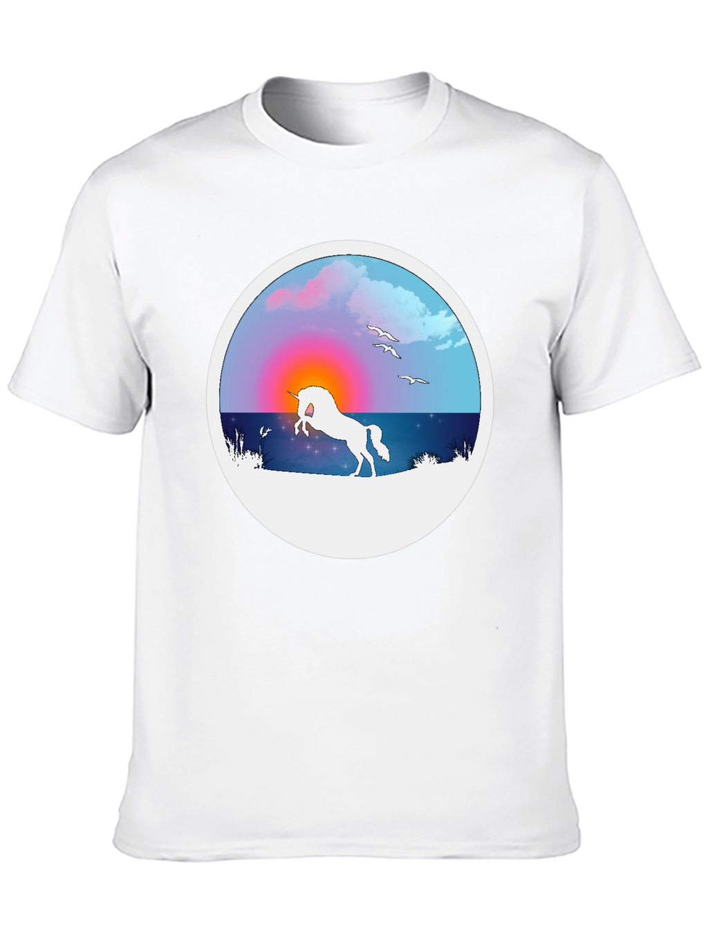 Unicorn Sunset Graphic Tee