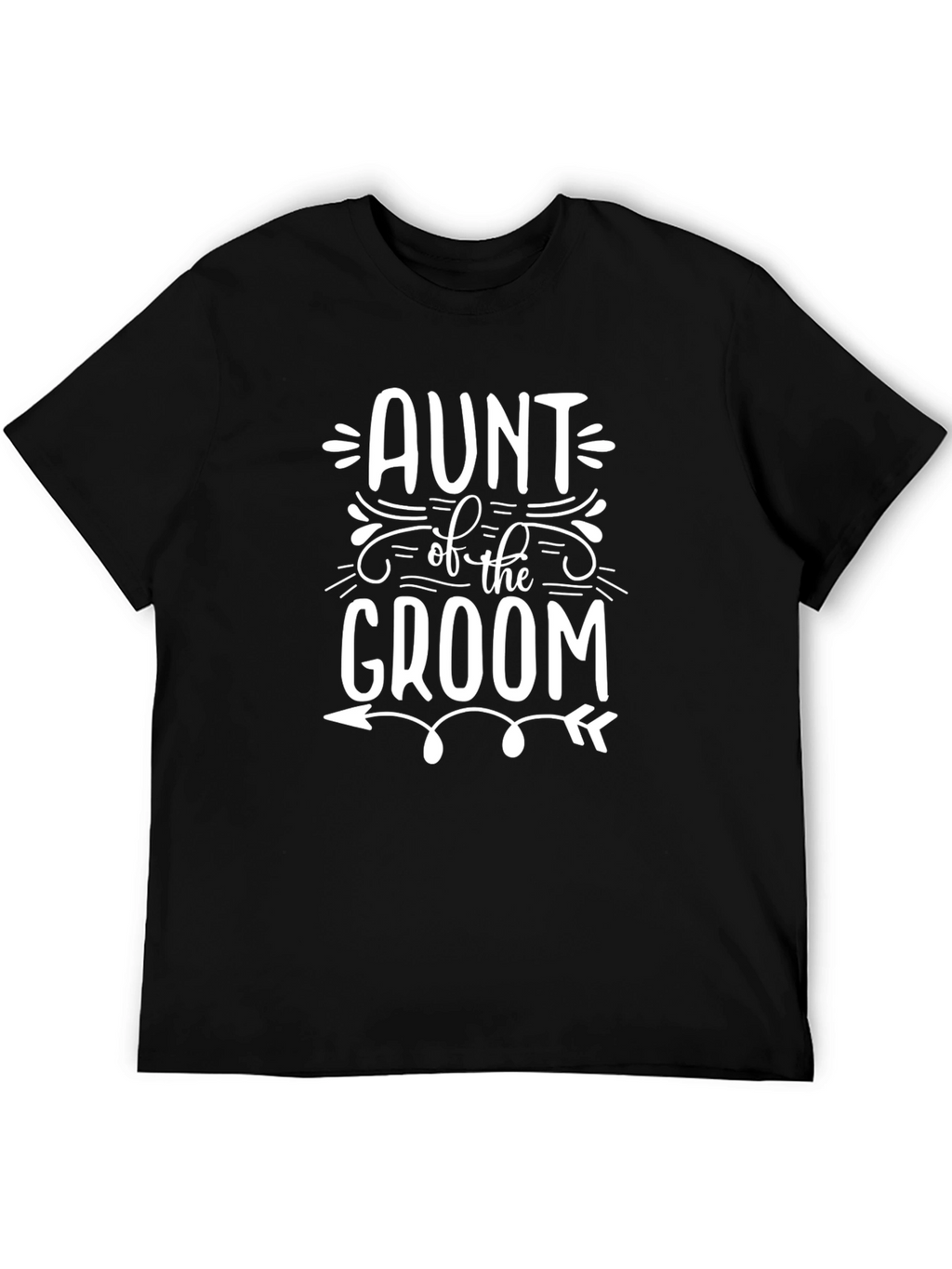Aunt of the Groom T-Shirt - Wedding Party Apparel