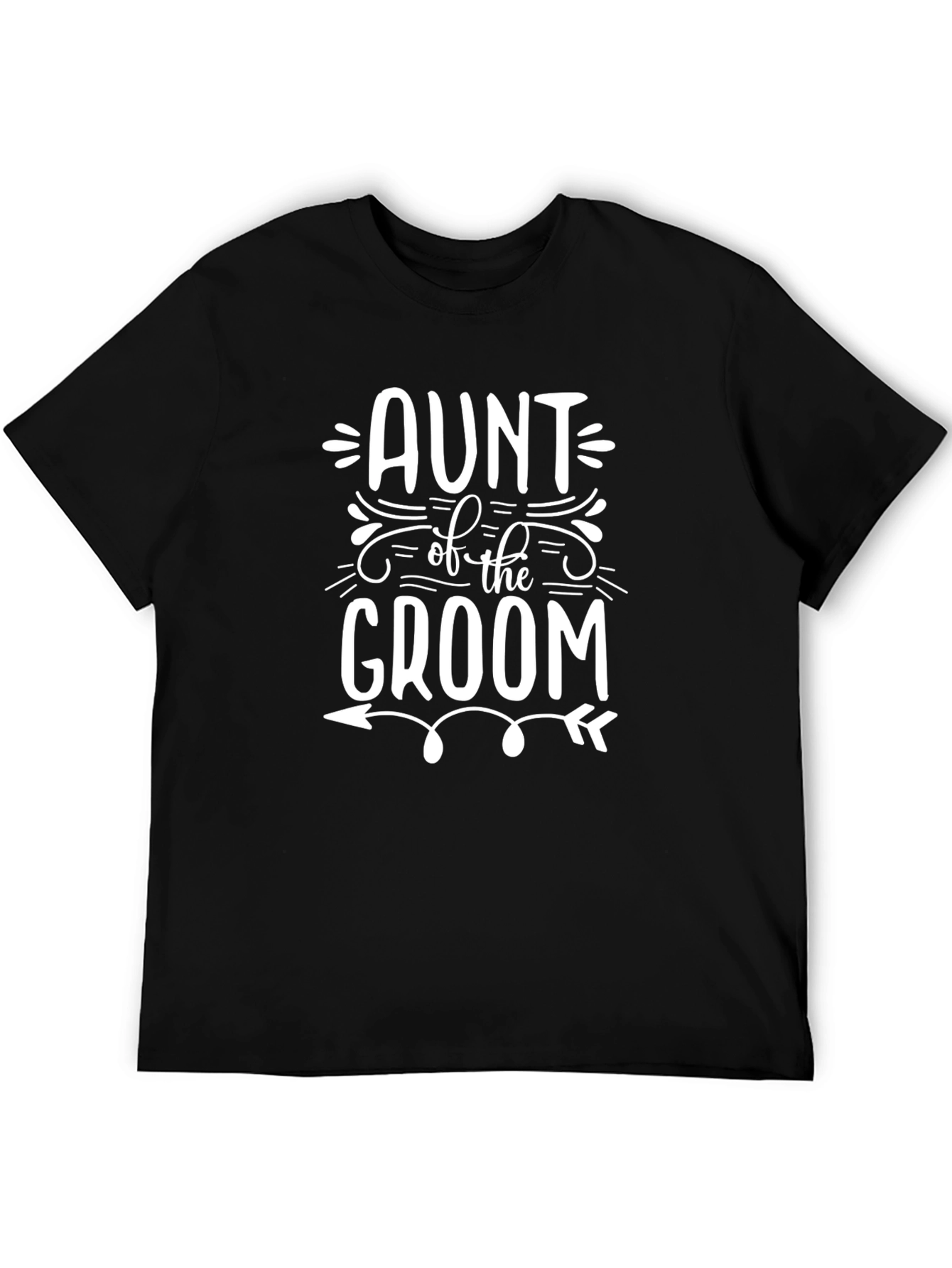 Aunt of the Groom T-Shirt - Wedding Party Apparel