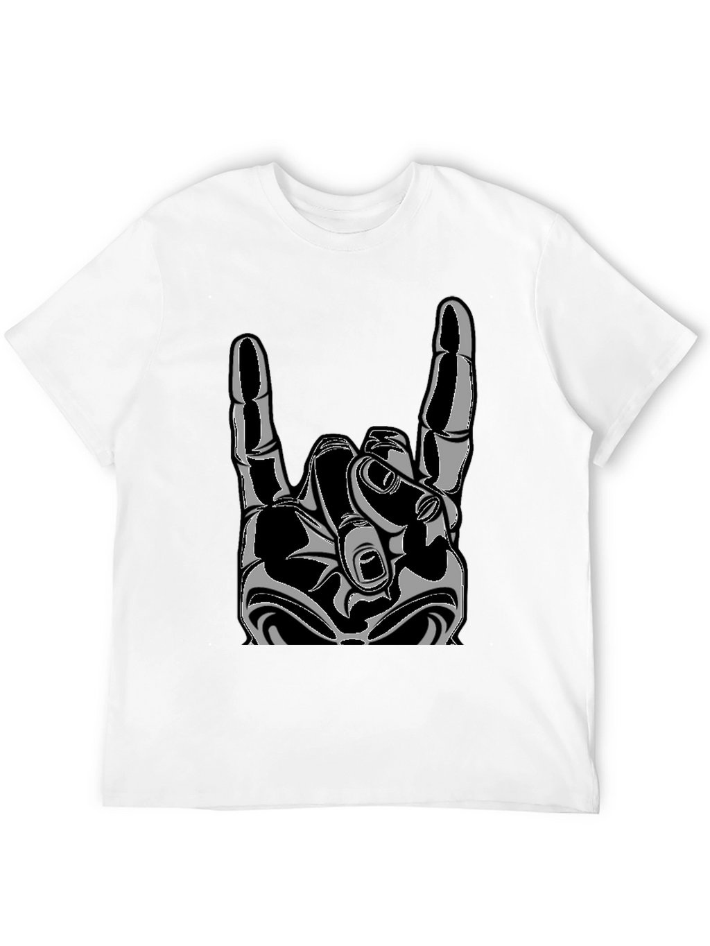 Rock On Graphic T-Shirt - Black
