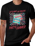 Endless Summer Party Cassette Graphic Tee