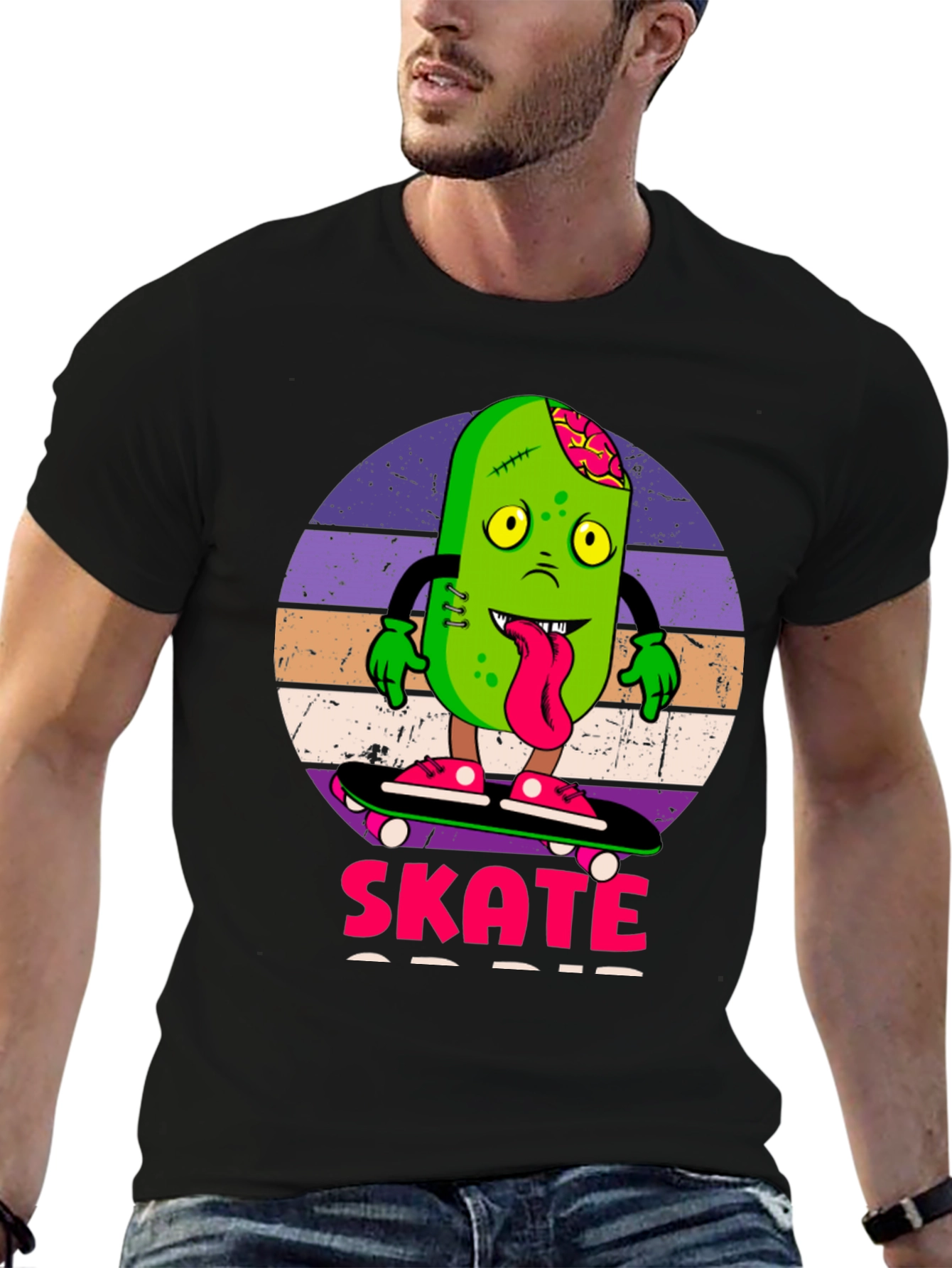 Zombie Pickle Skate T-Shirt