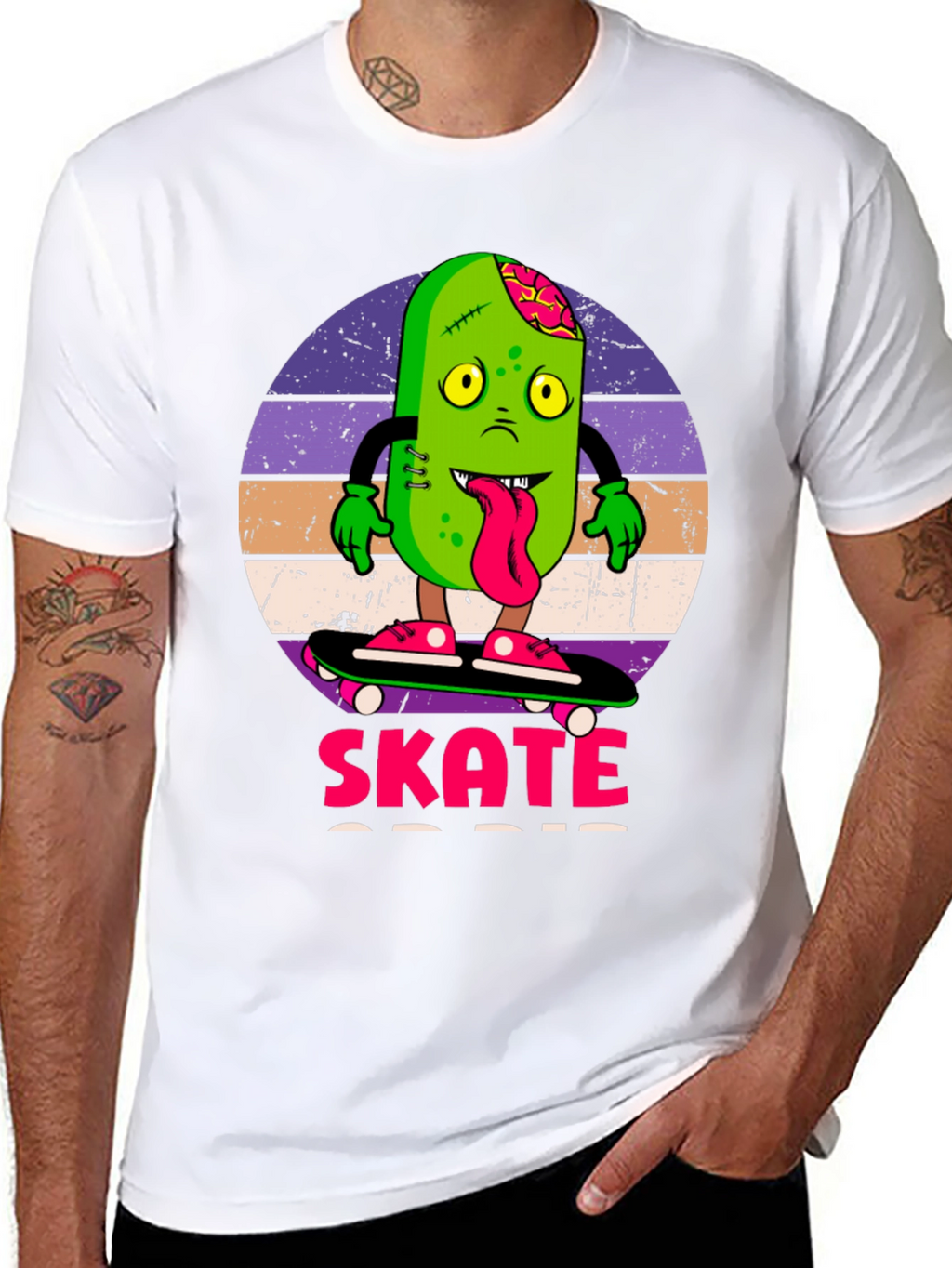 Zombie Pickle Skate T-Shirt