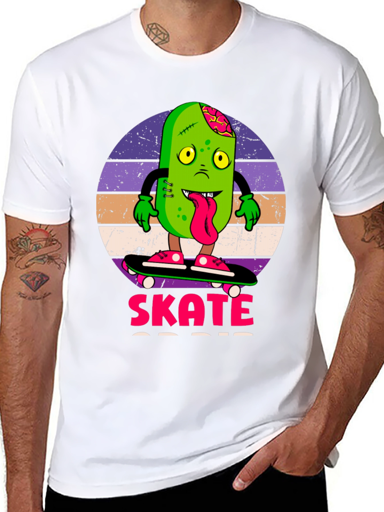 Zombie Pickle Skate T-Shirt