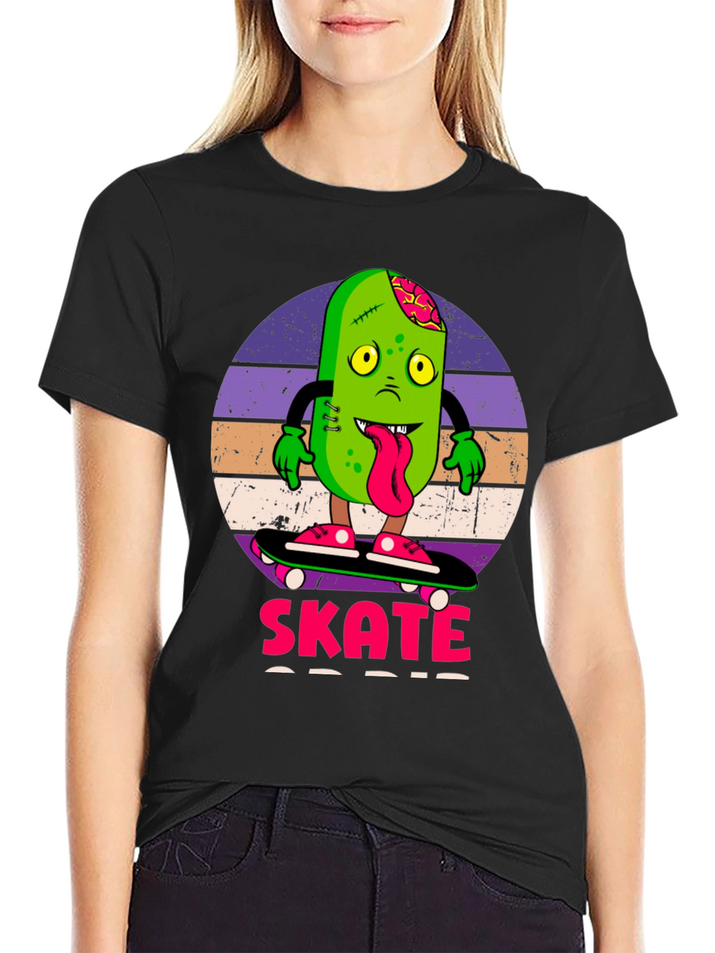 Zombie Pickle Skate T-Shirt
