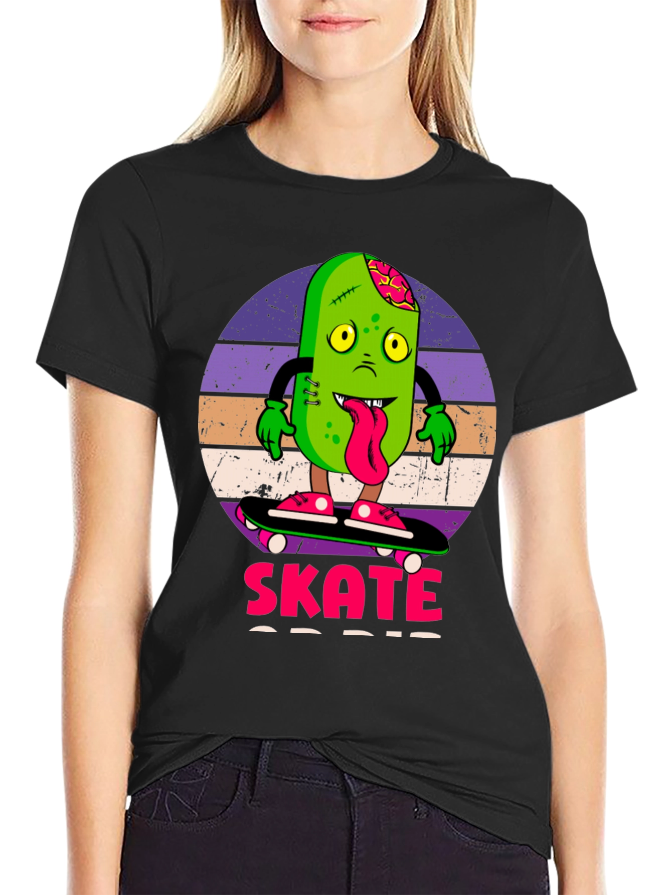 Zombie Pickle Skate T-Shirt