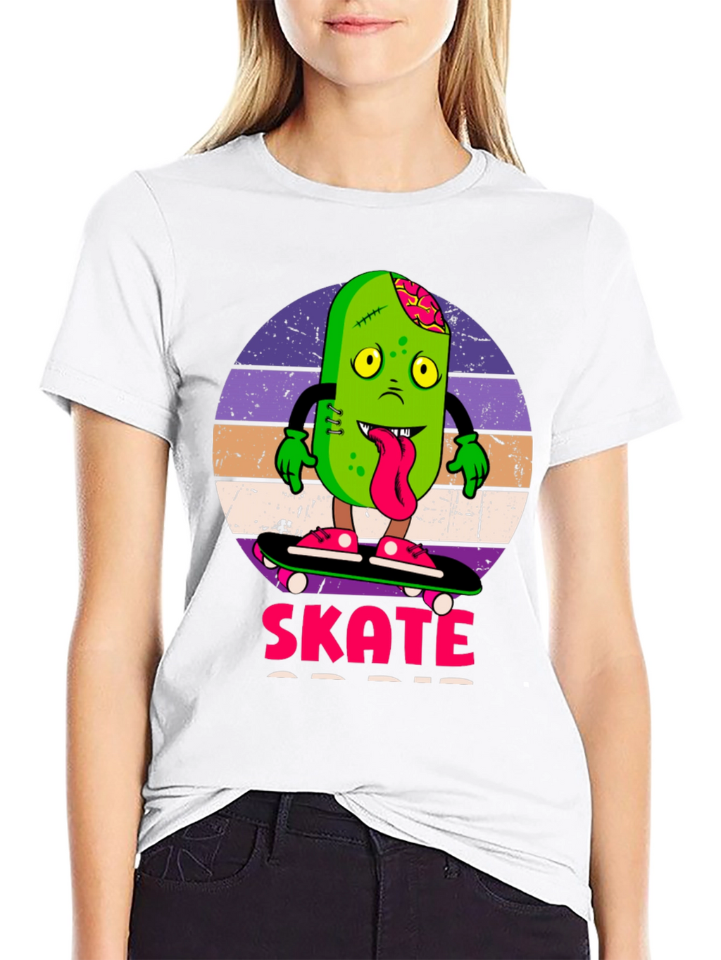 Zombie Pickle Skate T-Shirt