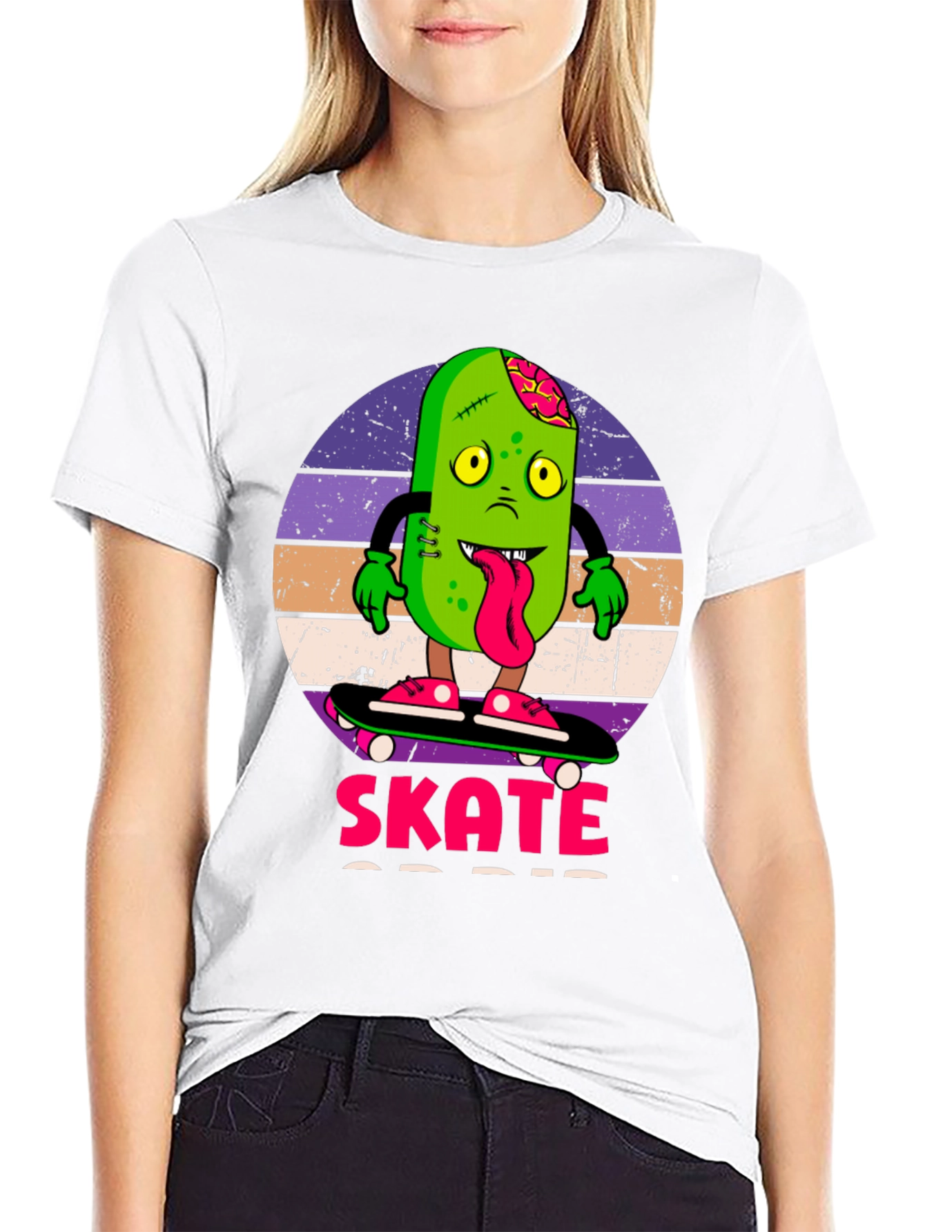 Zombie Pickle Skate T-Shirt