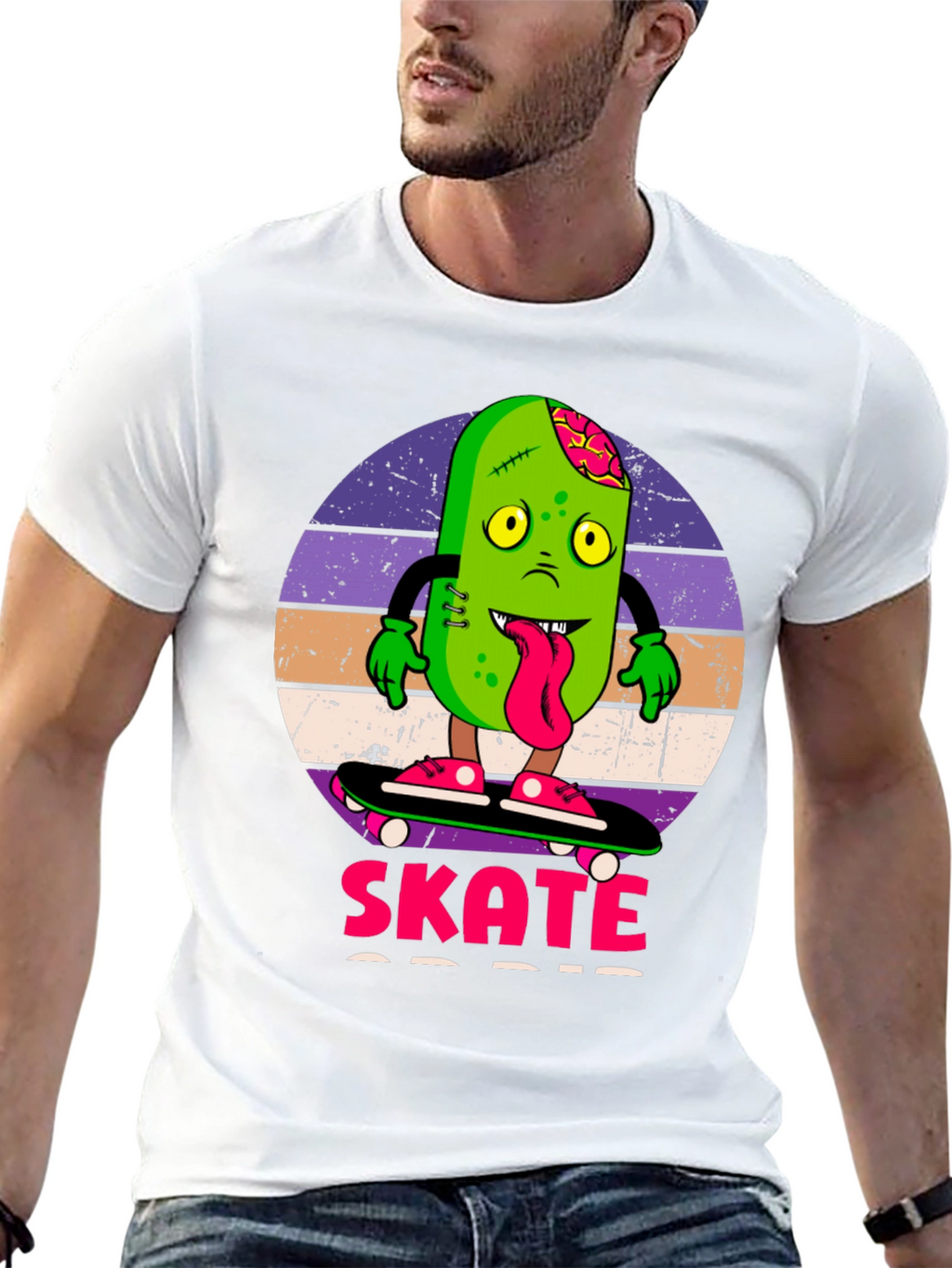 Zombie Pickle Skate T-Shirt