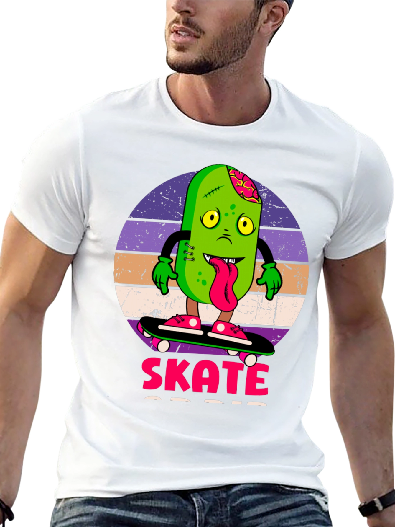 Zombie Pickle Skate T-Shirt